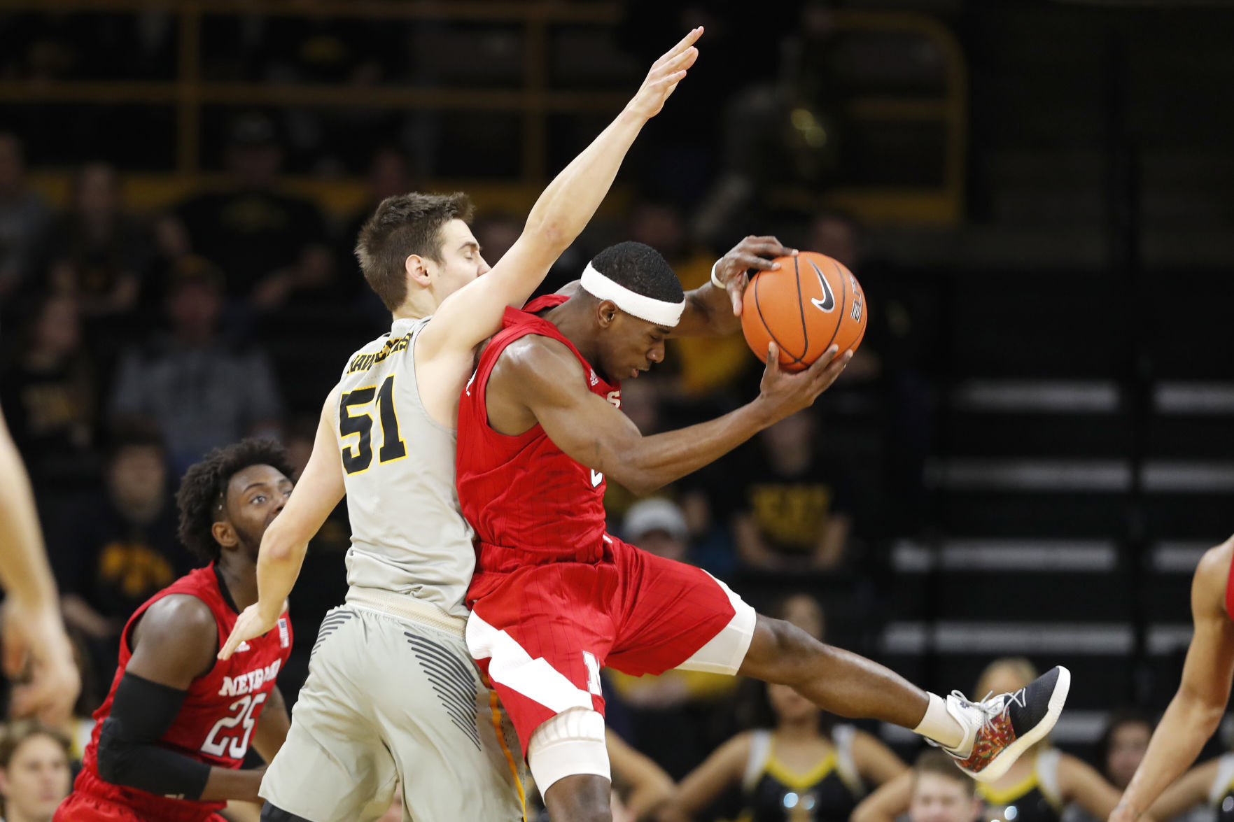 Nebraska Iowa Basketball